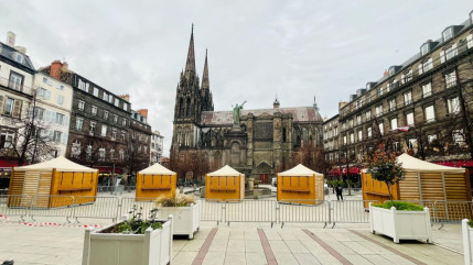Clermont-Ferrand : la place de la Victoire retrouve un marché de Noël entièrement local