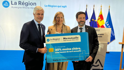 "Elle est plus compétitive" : la Région Auvergne-Rhône-Alpes lance sa nouvelle mutuelle régionale "Elle est plus compétitive" : la Région Auvergne-Rhône-Alpes lance sa nouvelle mutuelle régionale