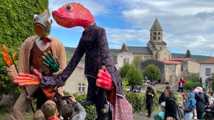Festival Jours de Lumière : dans ce village Auvergnat, le feu artistique va brûler de mille couleurs ce week-end