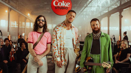 Imagine Dragons au milieu d'un orchestre dans "Symphony" Imagine Dragons au milieu d'un orchestre dans "Symphony"