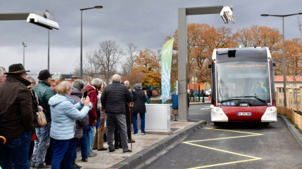 InspiRe : Aulnat et Durtol inaugurent les terminus des lignes B et C avec les nouveaux tram-bus