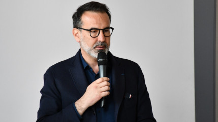 Le maire de Vichy, Fr&eacute;d&eacute;ric Aguilera, se pr&eacute;sente aux &eacute;lections municipales pour un second mandat