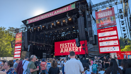 Le World Festival d'Ambert est de retour ce week-end avec sa "petite jauge" et des prix accessibles