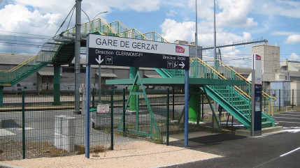 SNCF : un train de marchandise déraille en gare de Gerzat dans le Puy-de-Dôme SNCF : un train de marchandise déraille en gare de Gerzat dans le Puy-de-Dôme
