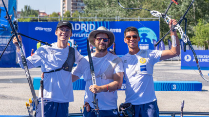 Tir à l'arc. Le Clermontois Thomas Chirault champion du monde avec l'équipe de France