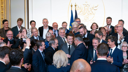Une dizaine de maires auvergnats re&ccedil;us &agrave; l'&Eacute;lys&eacute;e ce jeudi apr&egrave;s-midi