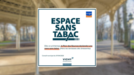 Vichy : pourquoi est-il désormais interdit de fumer au Parc des Sources ?