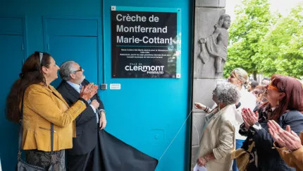 Clermont-Ferrand : la crèche de Montferrand prend le nom d'une figure du droit des femmes Clermont-Ferrand : la crèche de Montferrand prend le nom d'une figure du droit des femmes