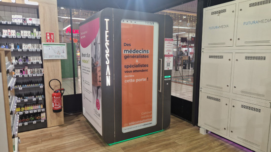 A Aubi&egrave;re (Puy-de-D&ocirc;me), on a test&eacute; une cabine pour t&eacute;l&eacute;consulter un m&eacute;decin