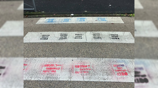 A Chamalières, des tags racistes et xenobphobes inscrits devant une école