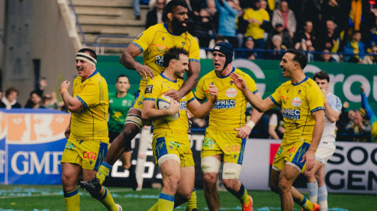 Clermont domine facilement Bayonne et convoite le podium du Top 14