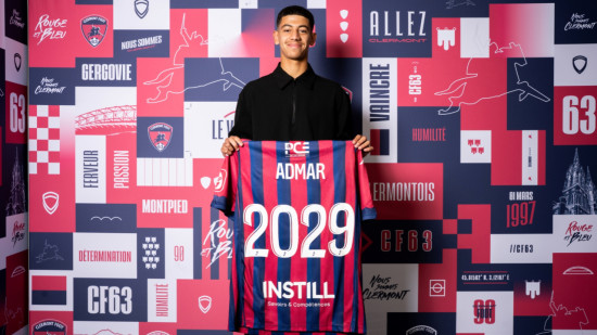 Form&eacute; depuis l'&acirc;ge de 10 ans, Marouane Admar signe pour trois saisons au Clermont Foot