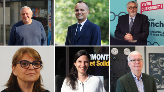 Municipales &agrave; Clermont-Ferrand : les r&eacute;actions des candidats aux r&eacute;sultats du 1er tour