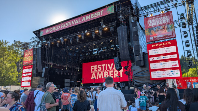 Le World Festival d'Ambert est de retour ce week-end avec sa "petite jauge" et des prix accessibles