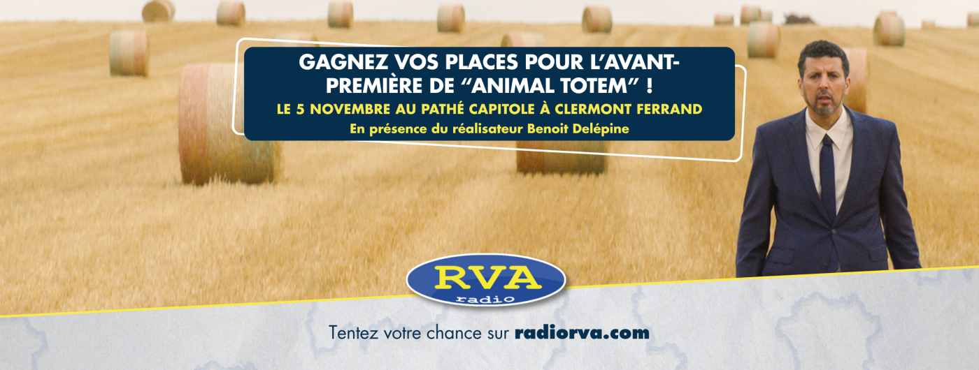 Gagnez vos places pour l'avant-première de "Animal Totem" avec RVA !