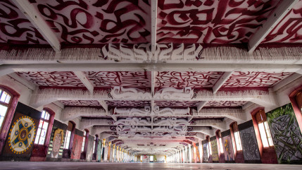 REPORTAGE - La Sainte-Manu, un livre pour éterniser le street art à Riom REPORTAGE - La Sainte-Manu, un livre pour éterniser le street art à Riom